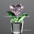 New Arrival Bling Crystal Flower Pot Centerpiece